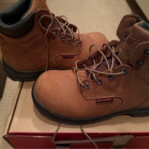 Red Wing Shoes Tan Leather Boots
